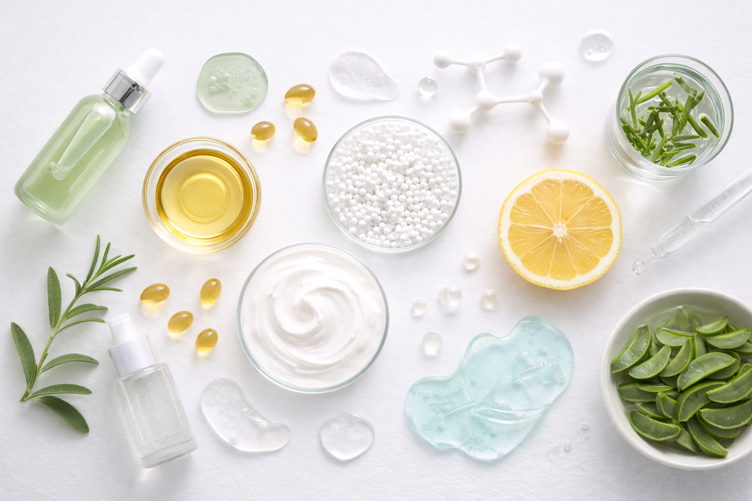 様々な美容成分の画像