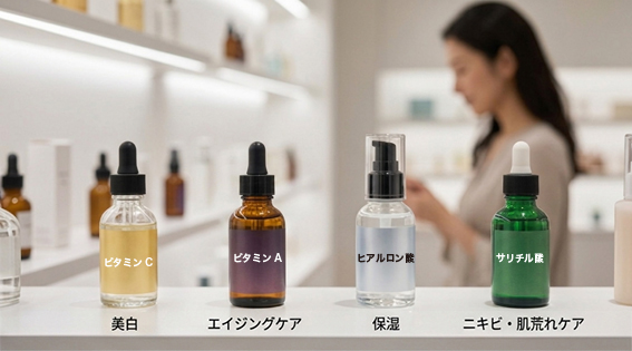 美容成分を表しているイメージ画像