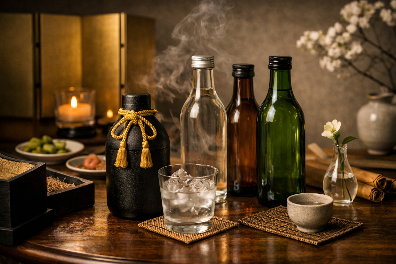「瓶」に注目！目的別おすすめ焼酎ガイドのイメージ画像