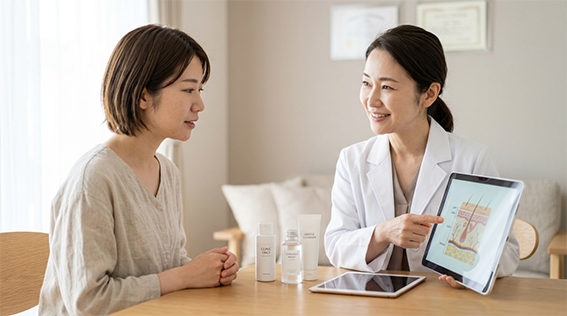こんな時は皮膚科へ!受診の目安のイメージ画像